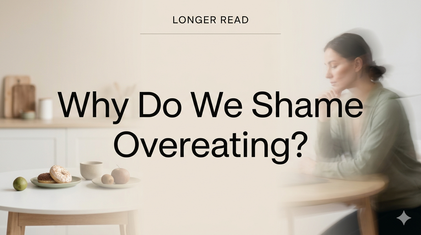 Why Do We Shame Overeating But Not Other Addictions?